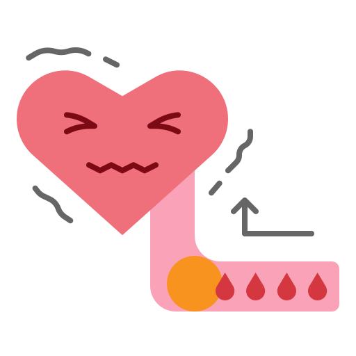 Heart disease Generic Flat icon