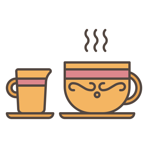 コーヒーラテ Generic Outline Color icon