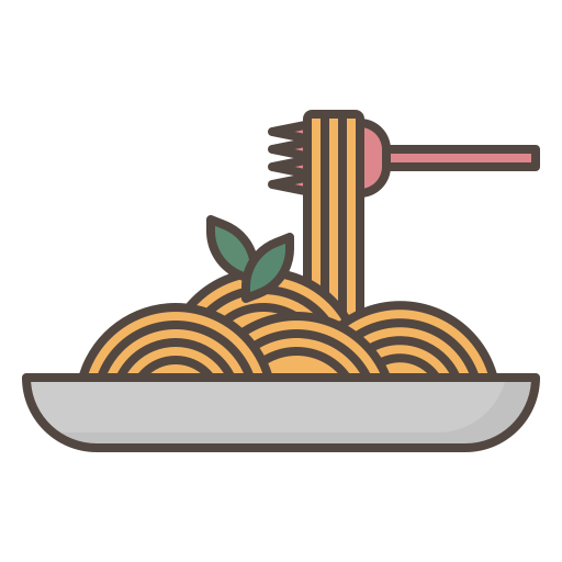 Spaghetti Generic Outline Color icon