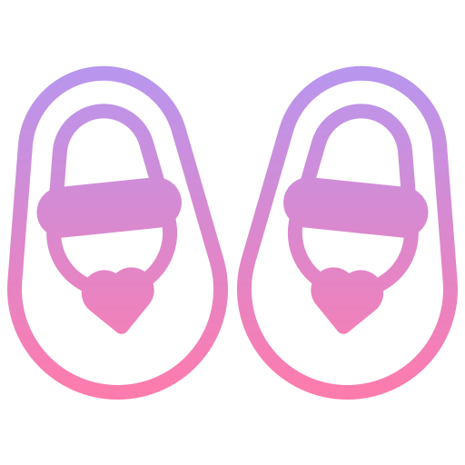 Baby shoes Generic Flat Gradient icon