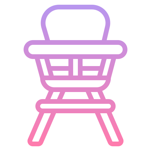 Feeding chair Generic Gradient icon