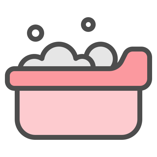 Baby bath tub Generic Outline Color icon