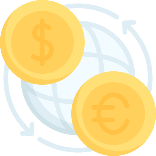 Currency exchange Special Flat icon