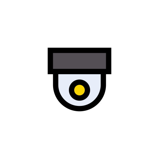 cámara web Vector Stall Lineal Color icono