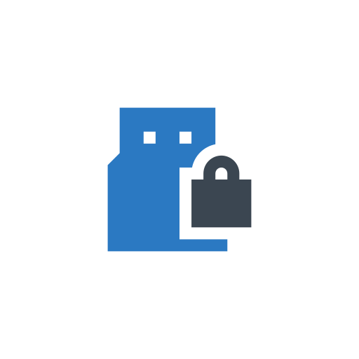 usb laufwerk Generic Blue icon