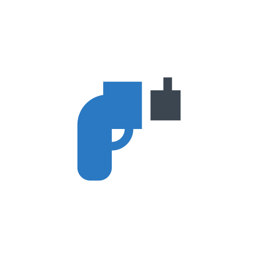 Pistol Generic Blue icon