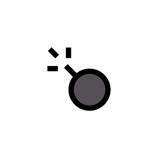 explosivo Vector Stall Lineal Color icono