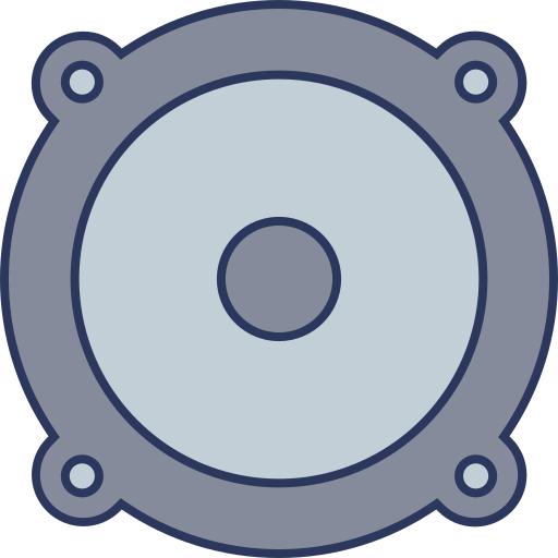 Music Dinosoft Lineal Color icon