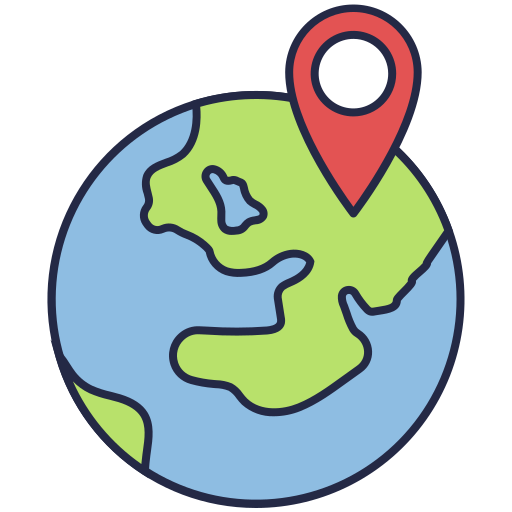 Globe Dinosoft Lineal Color icon