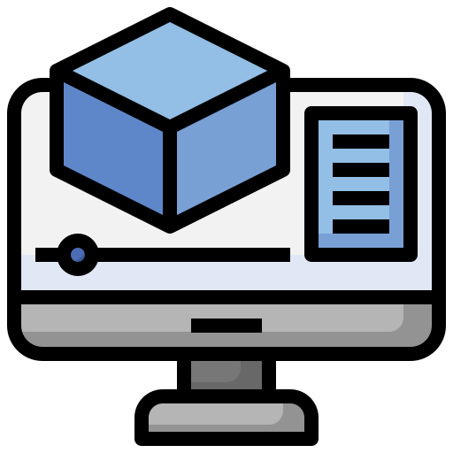 3d modellierung Surang Lineal Color icon