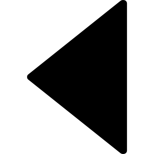 Back filled arrow  icon