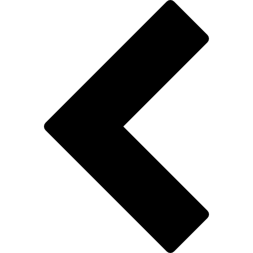 Left angle arrow  icon