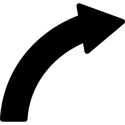 flecha ascendente  icono
