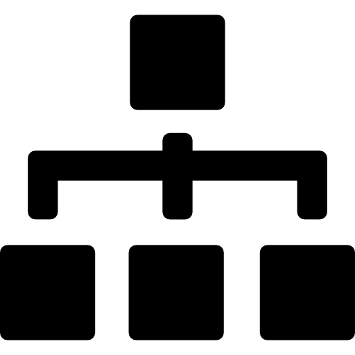 estructura jerarquica  icono