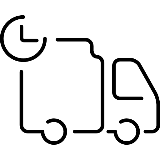 Logistics delivery ultrathin transport  icon