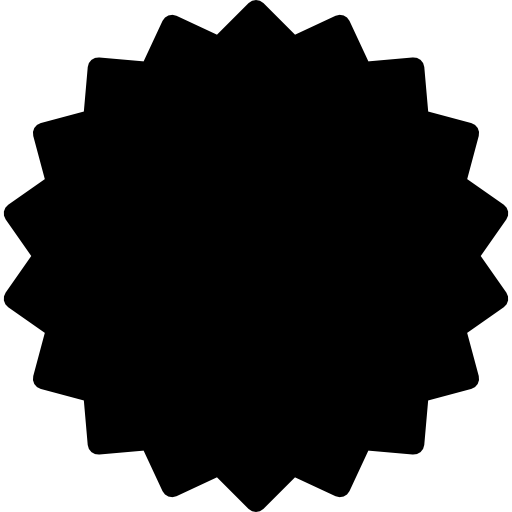 label commerciële circulaire gevulde tool  icoon