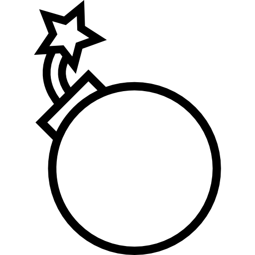 bombenumriss  icon