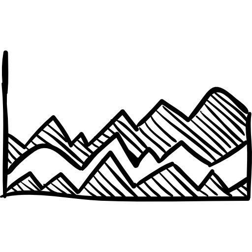 비교 통계 그래픽  icon