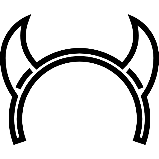 Halloween horns  icon