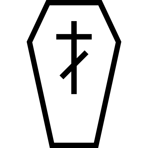 Halloween coffin  icon