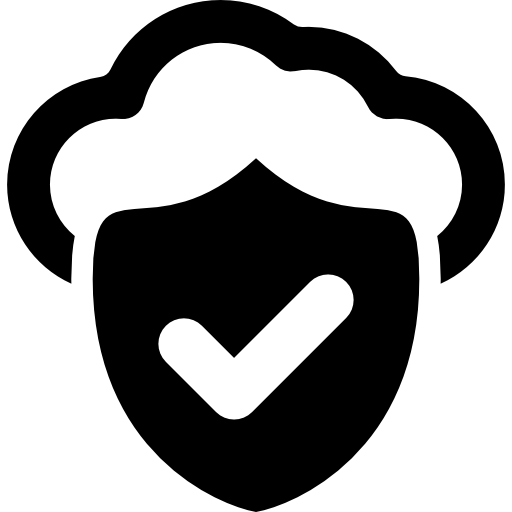 seguridad actualizada para protección en internet  icono