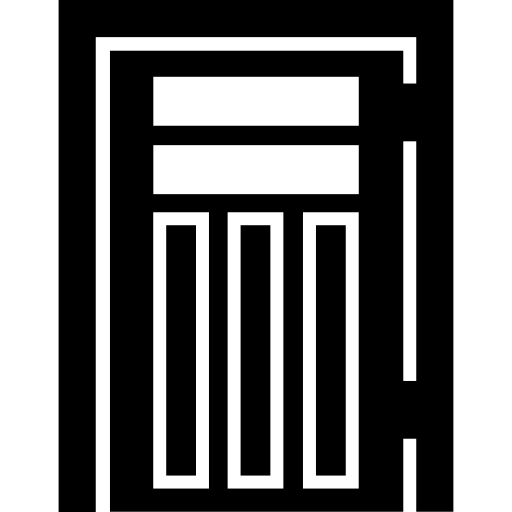 건물의 닫힌 문  icon