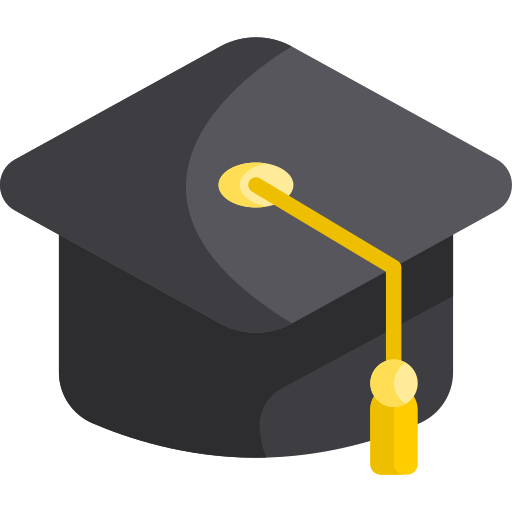 Graduation hat Special Flat icon