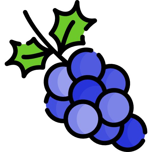 les raisins Special Lineal color Icône