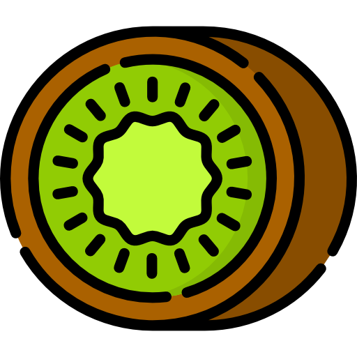 kiwi Special Lineal color icono