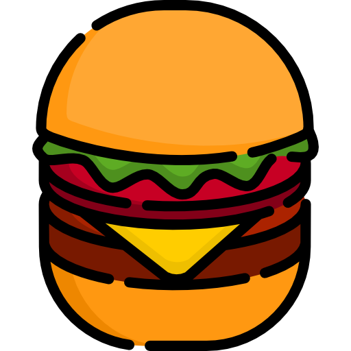 hamburger Special Lineal color icoon