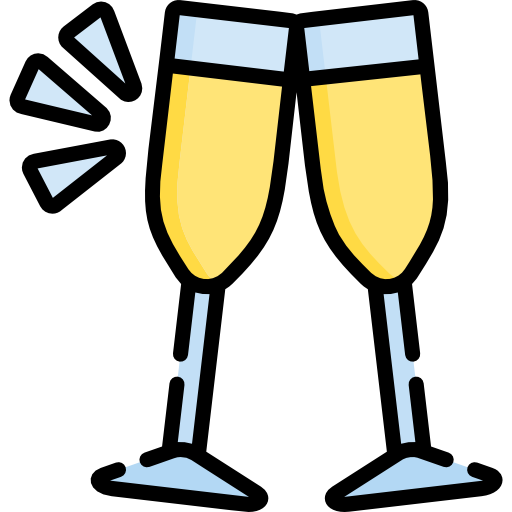 Champagne Special Lineal color icon