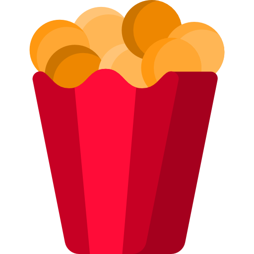 popcorn Special Flat icon