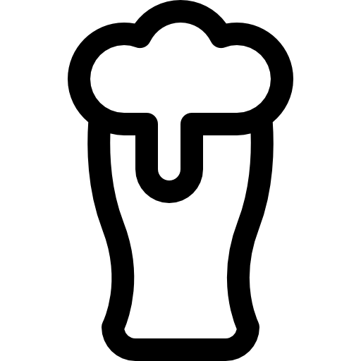 birra Pixel Perfect Lineal icona