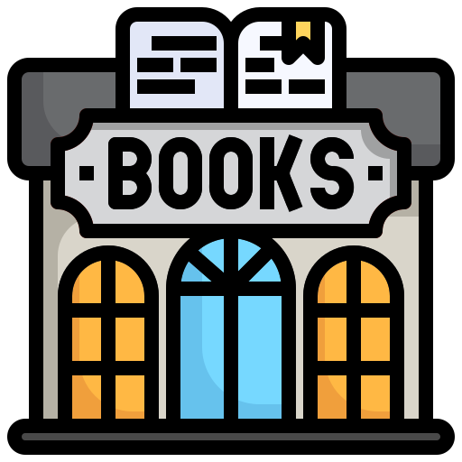 Bookstore Surang Lineal Color icon