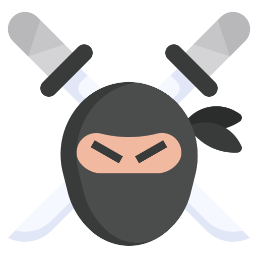ninja Surang Flat ikona