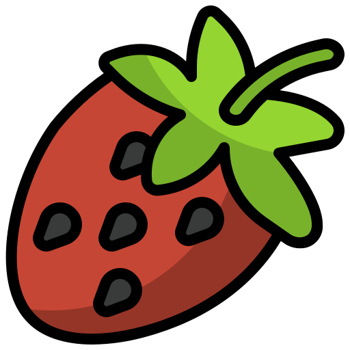 Strawberry Surang Lineal Color icon