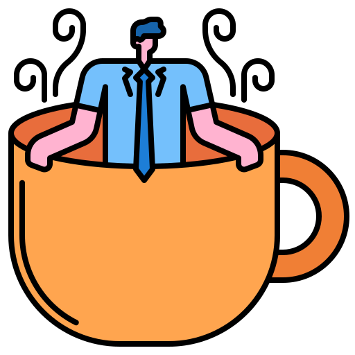 Coffee break Generic Outline Color icon