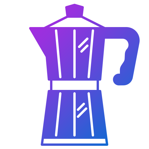 koffie Generic Flat Gradient icoon