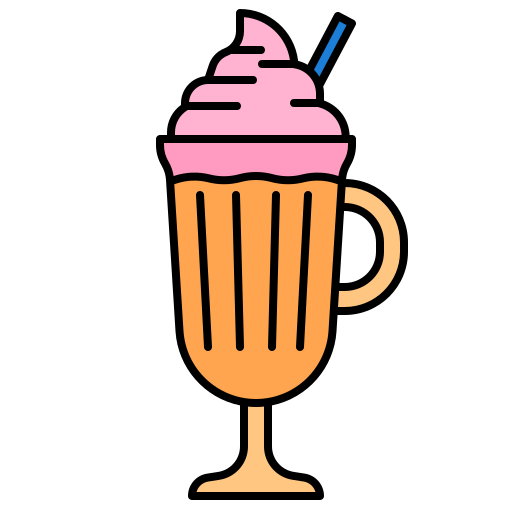 milkshake Generic Outline Color Ícone