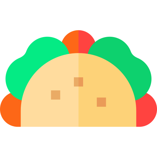 tacos Basic Straight Flat Icône