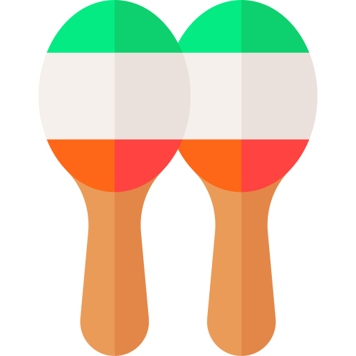 marakasy Basic Straight Flat ikona
