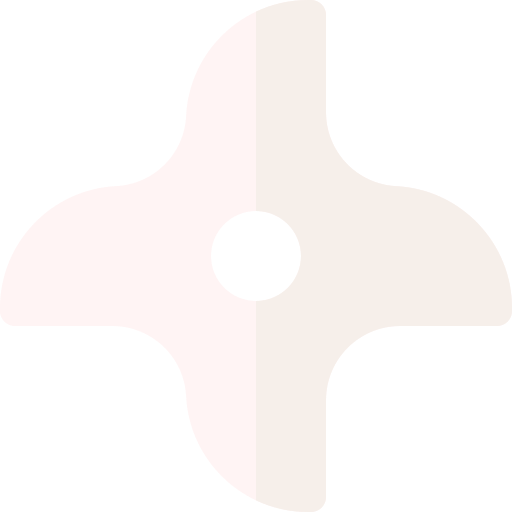 shuriken Basic Rounded Flat icoon