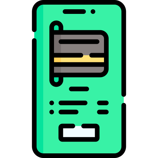 Mobile payment Special Lineal color icon