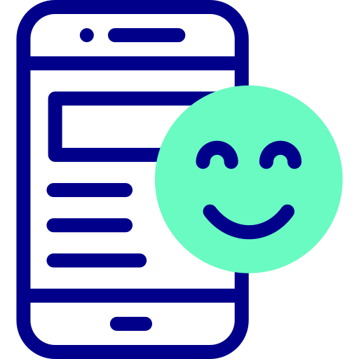 Smiley Detailed Mixed Lineal color icon