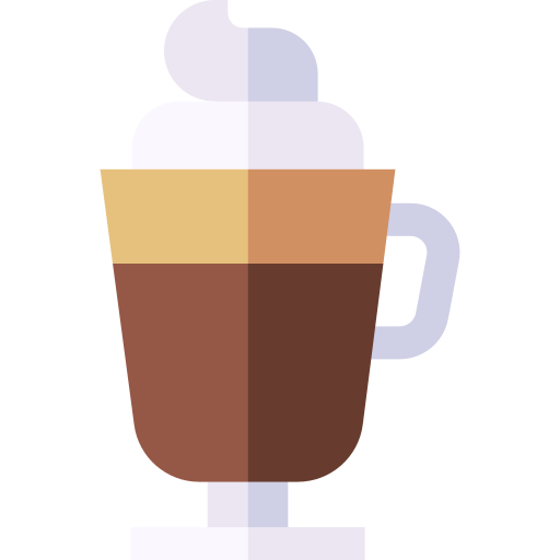 café irlandés Basic Straight Flat icono