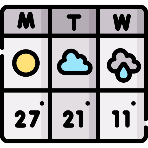 meteorología Special Lineal color icono