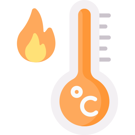 temperatuur Special Flat icoon