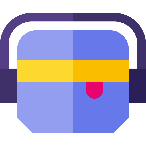 ベルトポーチ Basic Straight Flat icon