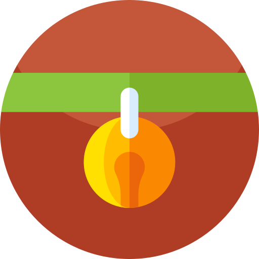 klok Geometric Flat Circular Flat icoon