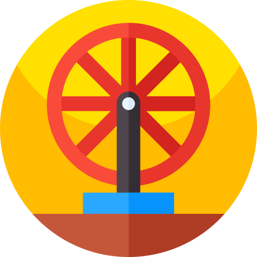 Hamster wheel Geometric Flat Circular Flat icon